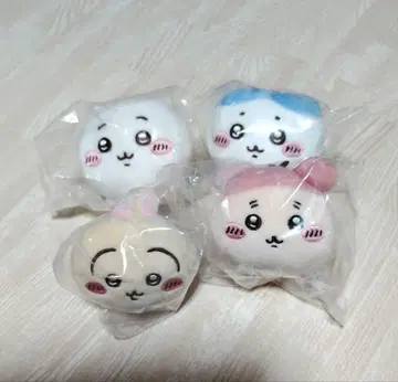 치이카와 (먼작귀)의 누워있는 봉제 인형 4개 세트