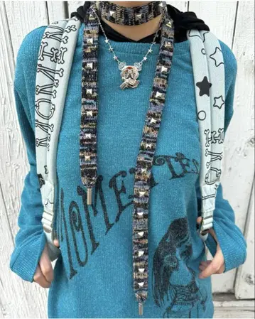 momentel Knit Necklace 목걸이