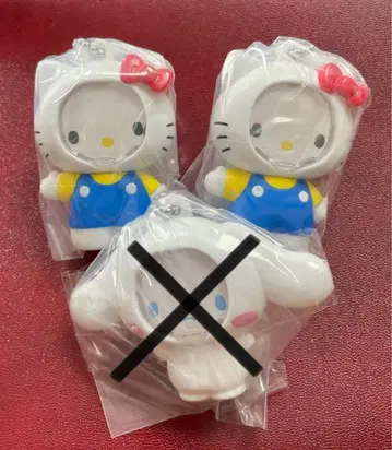 산리오 캐릭터즈 사진 프레임 마스코트 헬로키티 2개 세트