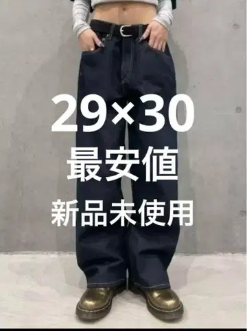 GAP 29/30 슈퍼 배기 데님 팬츠 다크 린스 인기 완판템 정품