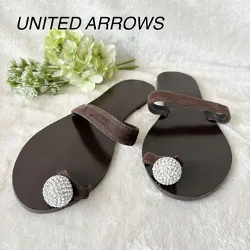 UNITED ARROWS 돔 비쥬 플립플랍 38