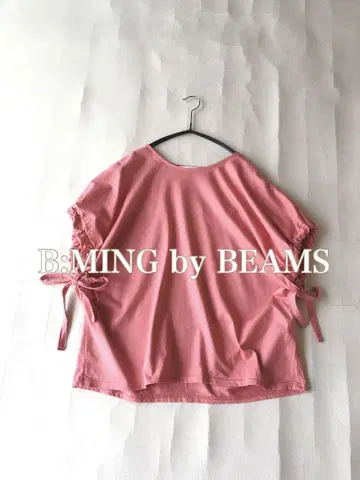 빔즈 B:MING by BEAMS 간이 침대 100% 넉넉한 풀오버