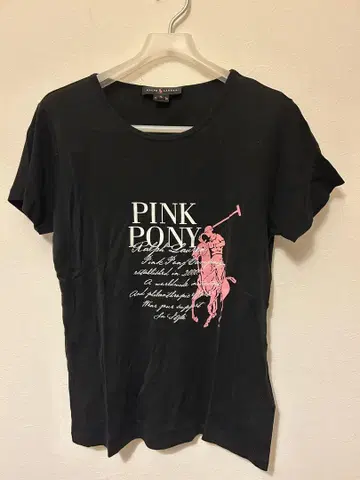 Ralph Lauren PINK PONY 티셔츠 블랙