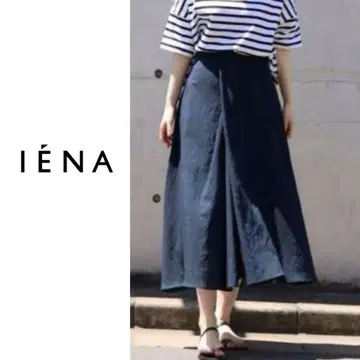 IENA 시어 랜덤 플레어 스커트