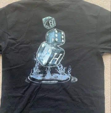 HUF 하프 ICE DICE TEE 티셔츠 블랙 L