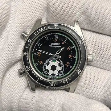 세이코 SEIKO 8M32-6010 축구 타이머 손목시계 레어