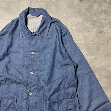EDIFICE 샴브레이 셔츠 아우터