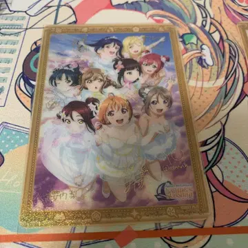 Aqours 클리어 카드 4th 홀로 사인