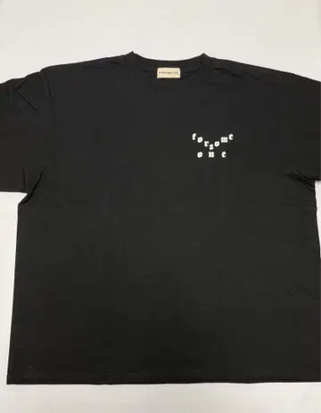 FOR SOME ONE 남성용 티셔츠 블랙 50