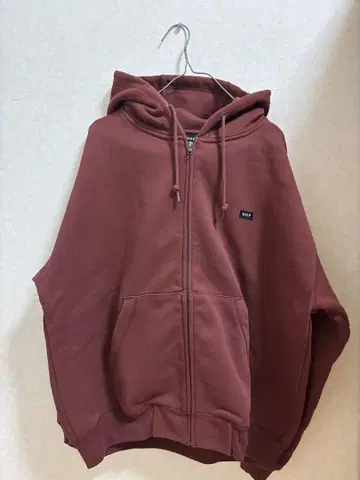 HUF 풀 집업 후드티
