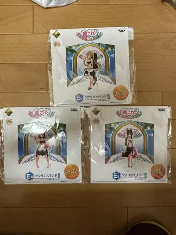 칸코레 아크릴 스탠드 세트 시라츠형 제일복권