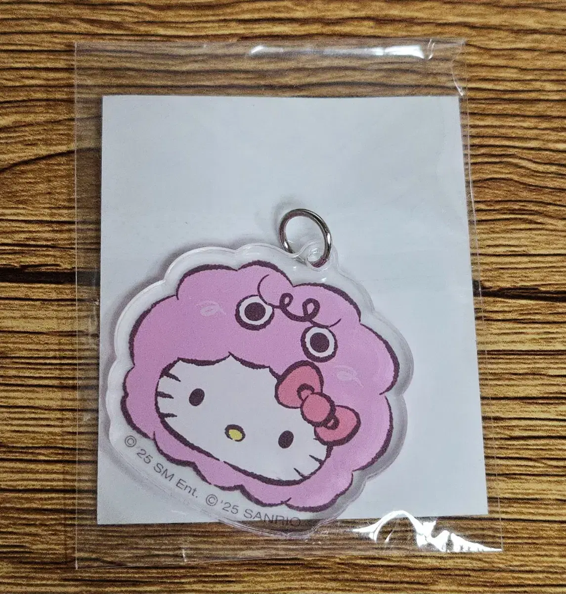 Shinee key Boksil x Hello Kitty pop up DIY keyring acrylic charm D