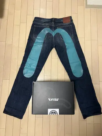 EVISU LOT 2000 데님 팬츠 33 X 34