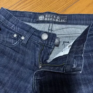 ROCK & REPUBLIC 스키니 데님 다크 블루