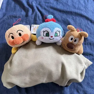 호빵맨 봉제 인형 호빵맨 코킨짱 치즈
