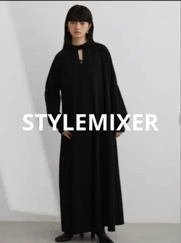 STYLEMIXER 커팅 개더 원피스