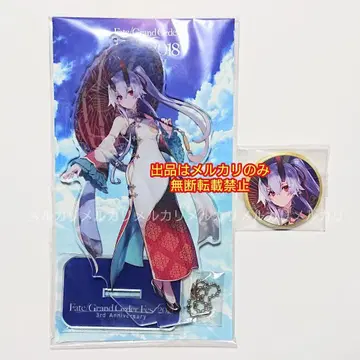 Fate FGO 바고젠 아처 인페르노 캔뱃지 아크릴 마스코트