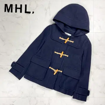 MHL. 울 혼방 더플 숏코트 네이비 사이즈 1*CD1223