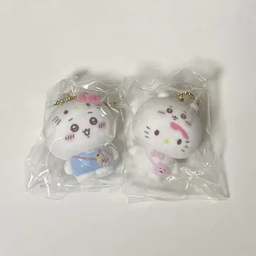 치이카와 키티 플로키 마스코트 참