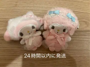 화이트 고양이 발레리나 헤어 클립 마이멜로디 마이 스위트 피아노