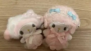 화이트 고양이 발레리나 헤어 클립 마이멜로디 마이 스위트 피아노