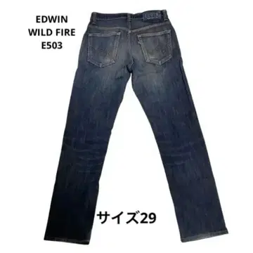 EDWIN (에드윈) 503WILD FIRE E503WF 사이즈 29