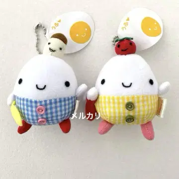 시나다 우후 마스코트 봉제 인형 S 달걀 SHINADA 2개 세트