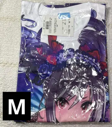 아이돌 마스터 신데렐라 걸스 카미사키 란코 풀 그래픽 티셔츠 M