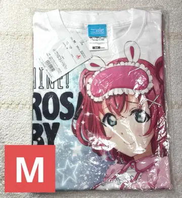 러브 라이브! 선샤인!! 쿠로사와 루비 풀 그래픽 티셔츠 M 사이즈