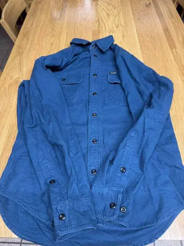 Filson 블루 계열 긴팔 코튼 셔츠