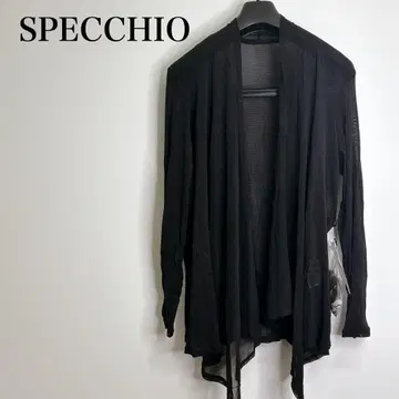 택 포함 새상품 SPECCHIO 블랙 가디건
