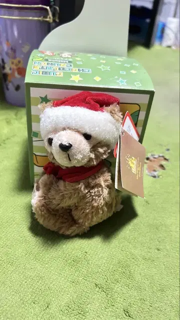 /레어/더피/봉제 인형 마그넷/크리스마스