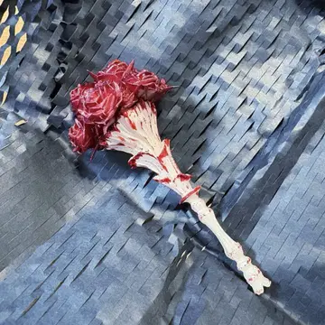 엘르덴 반지 마그넷 화이트 페이스의 밸리 꽃다발