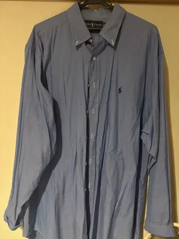 Ralph Lauren 긴팔 셔츠 파랑 스카이블루