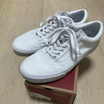 반스 화이트 올드 스쿨 28.0cm