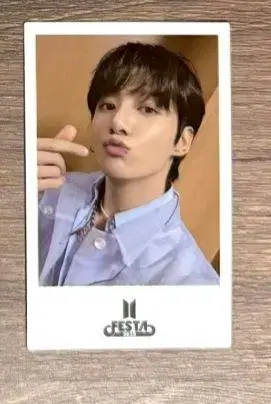 BTS FESTA 정국 JUNGKOOK 구매 혜택 인스턴트 사진
