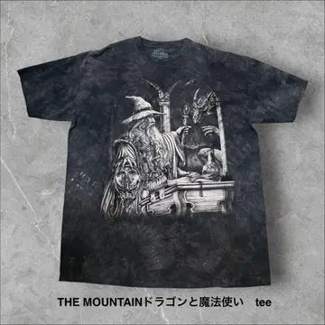 THE MOUNTAIN 드래곤과 마법사 티셔츠 엑스칼리버