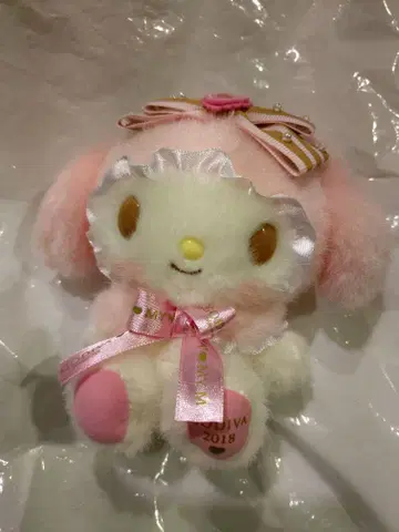 마이멜로디 봉제 인형 GODIVA 콜라보 발렌타인 한정판 마이멜로디