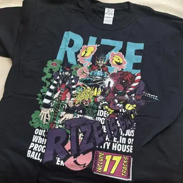 RIZE 20주년 투어 티셔츠