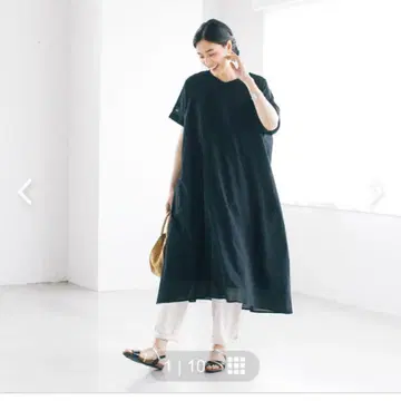북유럽 생활용품점 소매 자수 원피스