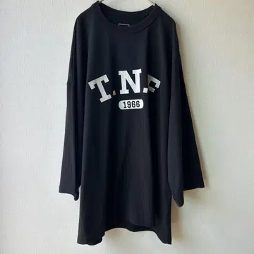 THE NORTH FACE 쓰리쿼터 TNF 로고 티셔츠
