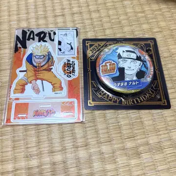 NARUTO 벌스데이 캔뱃지 명장면 디오라마 피규어 나루토