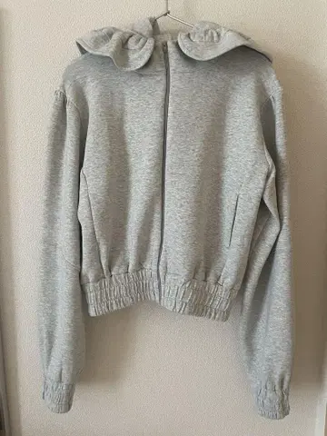 jiltu baby frill hoodie 그레이
