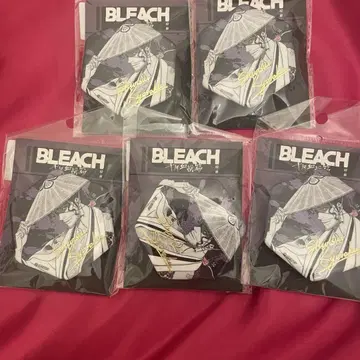 게이카쿠 슈스이 BLEACH 캔뱃지 한정품 5개