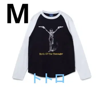 BoTT Hands Up Raglan LS 티셔츠 블랙 M 보트