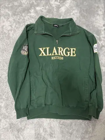 XLARGE 그린 컬러 집업 트레이닝복 L