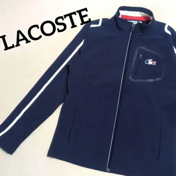 LACOSTE 라코스테 트랙 자켓 트리코 모크넥