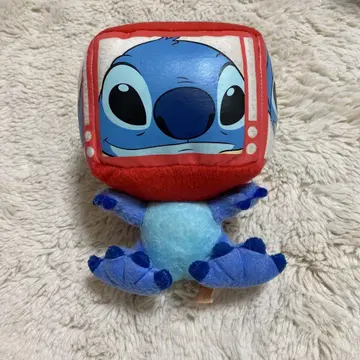 스티치 TV 봉제 인형 약 15cm
