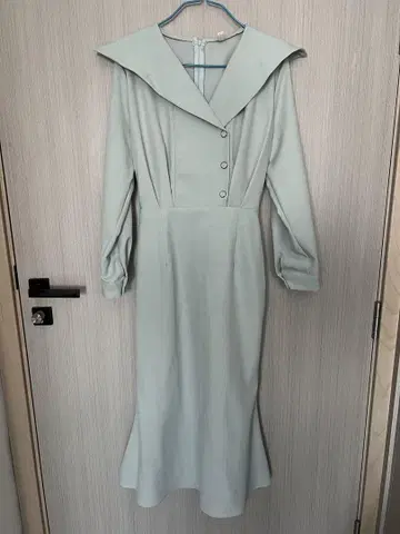 고급 원피스 경사 파스텔