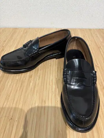 새상품급 REGAL 리갈 2177 블랙 코인 로퍼 25.5cm
